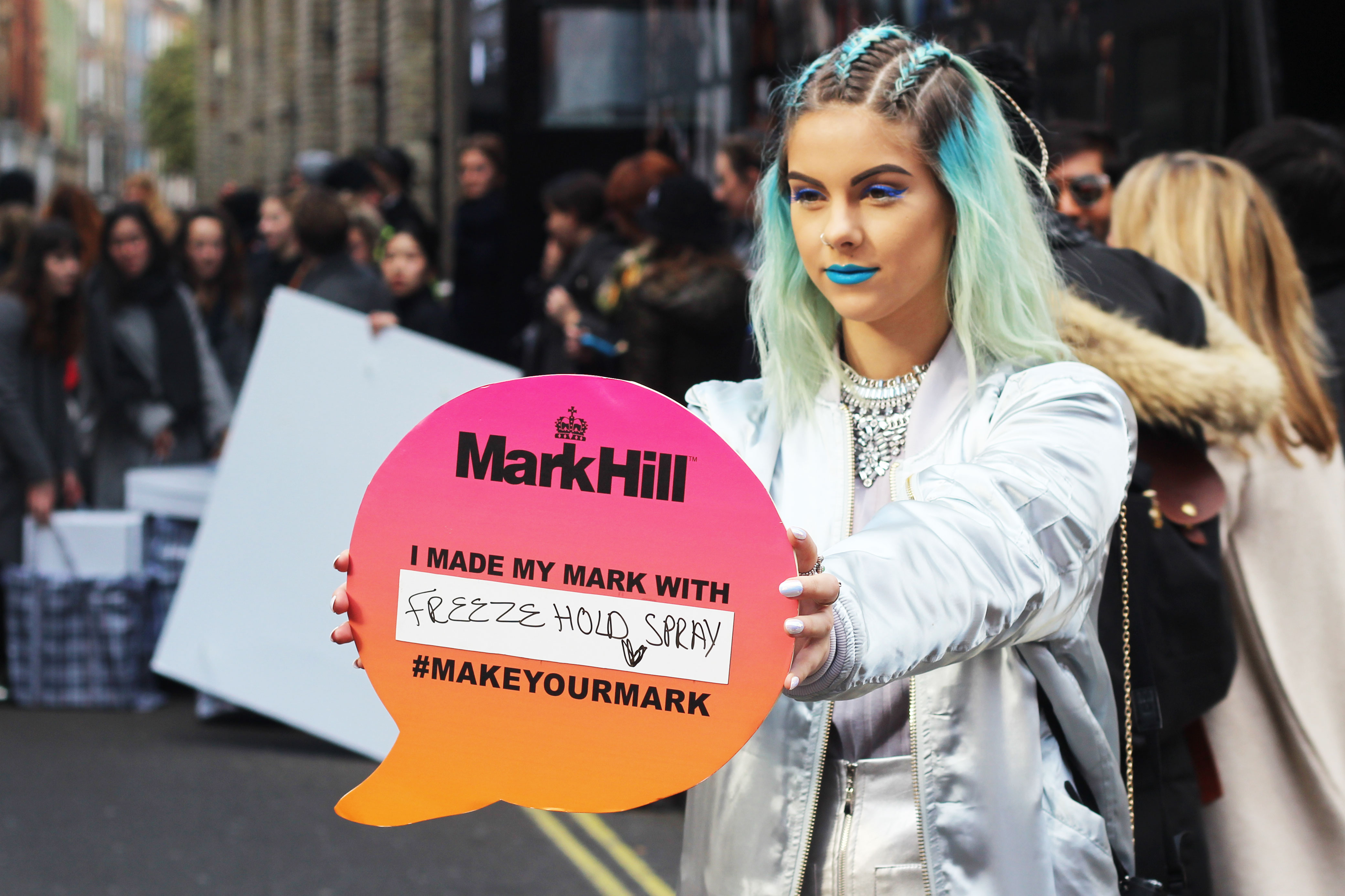 Mark Hill at London Fashion Week