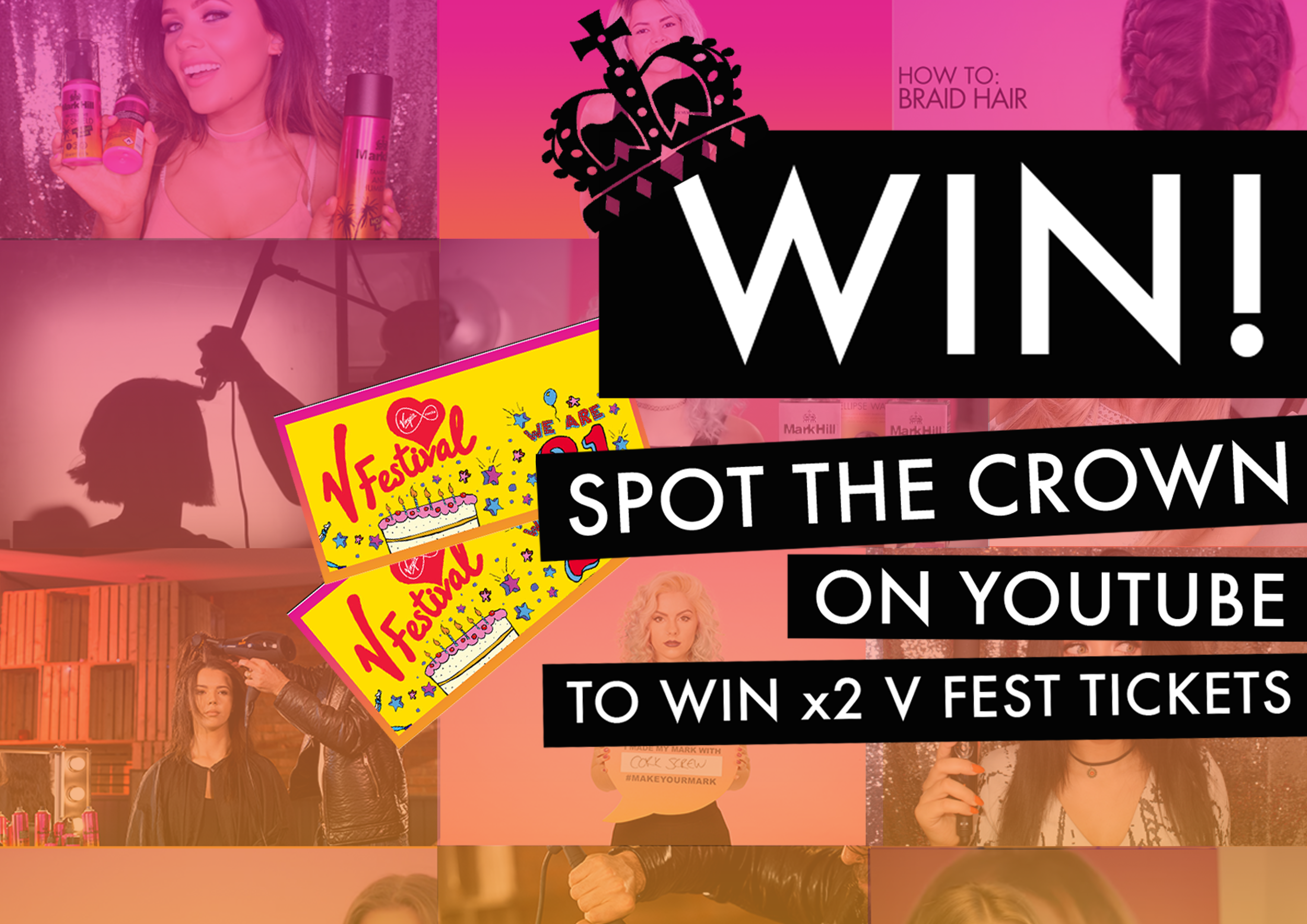 SPOT THE CROWN! FANCY WINNING X2 V FEST TICKETS?!